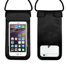Universal Waterproof Cover Dry Bag Underwater Pouch W10 for Samsung Wave Y S5380 Black