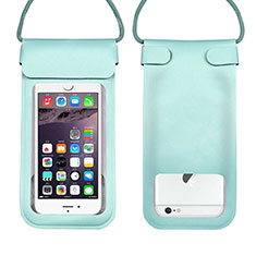 Universal Waterproof Cover Dry Bag Underwater Pouch W10 for Wiko Goa Blue
