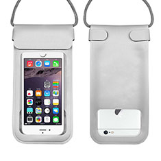 Universal Waterproof Cover Dry Bag Underwater Pouch W10 for Oppo A53 5G Silver