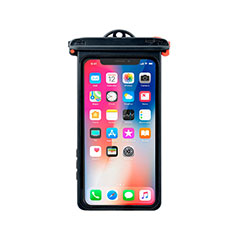 Universal Waterproof Cover Dry Bag Underwater Pouch W14 for Wiko Bloom 2 Black