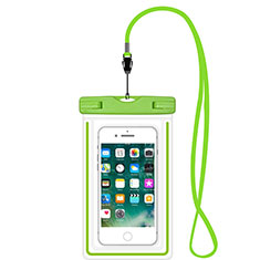 Universal Waterproof Cover Dry Bag Underwater Pouch W16 for HTC Desire 21 Pro 5G Green