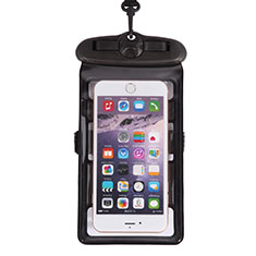 Universal Waterproof Cover Dry Bag Underwater Pouch W18 for Vivo Y51 2021 Black