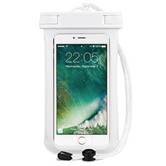 Universal Waterproof Cover Dry Bag Underwater Pouch for Motorola Moto Edge X30 Pro 5G White