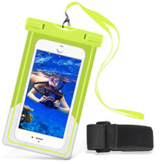 Universal Waterproof Hull Dry Bag Underwater Case W03 for Samsung Galaxy Grand Prime Plus SM-G532f Green