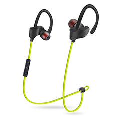 Wireless Bluetooth Sports Stereo Earphone Headphone H48 for Sharp Aquos Zero6 Green