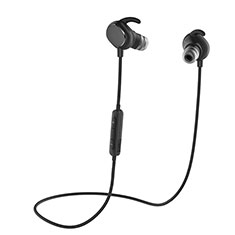 Wireless Bluetooth Sports Stereo Earphone Headset H43 for Sony Xperia PRO-I Black