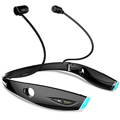 Wireless Bluetooth Sports Stereo Earphone Headset H52 for Vivo X80 5G Black