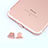 Anti Dust Cap Lightning Jack Plug Cover Protector Plugy Stopper Universal J06 for Apple iPhone 11 Rose Gold