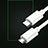 Charger Micro USB Data Cable Charging Cord Android Universal 2A H02 for Apple iPad Pro 12.9 (2022) White