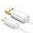 Charger Micro USB Data Cable Charging Cord Android Universal A01 White