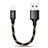 Charger USB Data Cable Charging Cord 25cm S03 for Apple iPhone 7