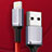 Charger USB Data Cable Charging Cord C03 for Apple iPad Mini Red