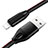 Charger USB Data Cable Charging Cord C04 for Apple iPad Air 10.9 (2020) Black