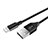 Charger USB Data Cable Charging Cord D06 for Apple iPad 3 Black