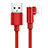 Charger USB Data Cable Charging Cord D17 for Apple iPod Touch 5 Red