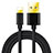 Charger USB Data Cable Charging Cord L02 for Apple iPad 10.2 (2020) Black