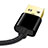 Charger USB Data Cable Charging Cord L02 for Apple iPad 10.2 (2020) Black