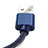 Charger USB Data Cable Charging Cord L04 for Apple iPhone 14 Pro Max Blue