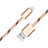 Charger USB Data Cable Charging Cord L10 for Apple iPad Air 3 Gold