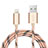Charger USB Data Cable Charging Cord L10 for Apple iPhone 6 Plus Gold