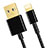 Charger USB Data Cable Charging Cord L12 for Apple iPad 10.2 (2020) Black