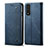 Cloth Case Stands Flip Cover B01S for Vivo iQOO U1 Blue