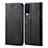 Cloth Case Stands Flip Cover B01S for Vivo V21e 5G Black