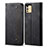Cloth Case Stands Flip Cover B01S for Vivo V23 Pro 5G Black