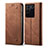 Cloth Case Stands Flip Cover B01S for Vivo V27e 5G