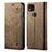 Cloth Case Stands Flip Cover B01S for Xiaomi POCO C3