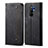 Cloth Case Stands Flip Cover B01S for Xiaomi Redmi 9 Black