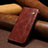 Cloth Case Stands Flip Cover B02S for Xiaomi Redmi 13C Brown