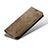 Cloth Case Stands Flip Cover B03S for Samsung Galaxy S23 Ultra 5G Khaki