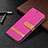 Cloth Case Stands Flip Cover for Apple iPhone 13 Mini Hot Pink