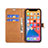 Cloth Case Stands Flip Cover for Apple iPhone 13 Pro Blue