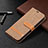 Cloth Case Stands Flip Cover for Apple iPhone 13 Pro Brown