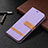 Cloth Case Stands Flip Cover for Apple iPhone 13 Purple