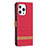 Cloth Case Stands Flip Cover for Apple iPhone 14 Pro Max Red