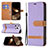 Cloth Case Stands Flip Cover for Apple iPhone 14 Pro Purple