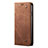 Cloth Case Stands Flip Cover for Huawei Honor 30 Brown