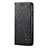 Cloth Case Stands Flip Cover for Huawei Honor 30S Black