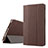 Cloth Case Stands Flip Cover for Huawei Mediapad M2 8 M2-801w M2-803L M2-802L Brown