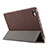 Cloth Case Stands Flip Cover for Huawei Mediapad M2 8 M2-801w M2-803L M2-802L Brown