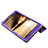 Cloth Case Stands Flip Cover for Huawei Mediapad M2 8 M2-801w M2-803L M2-802L Purple