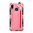 Cloth Case Stands Flip Cover for Huawei P20 Lite Pink