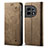 Cloth Case Stands Flip Cover for OnePlus 11 5G Khaki