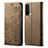 Cloth Case Stands Flip Cover for OnePlus Nord CE 5G Khaki