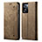 Cloth Case Stands Flip Cover for OnePlus Nord N300 5G