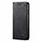 Cloth Case Stands Flip Cover for Oppo A5 Black