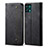 Cloth Case Stands Flip Cover for Realme 9 5G Black